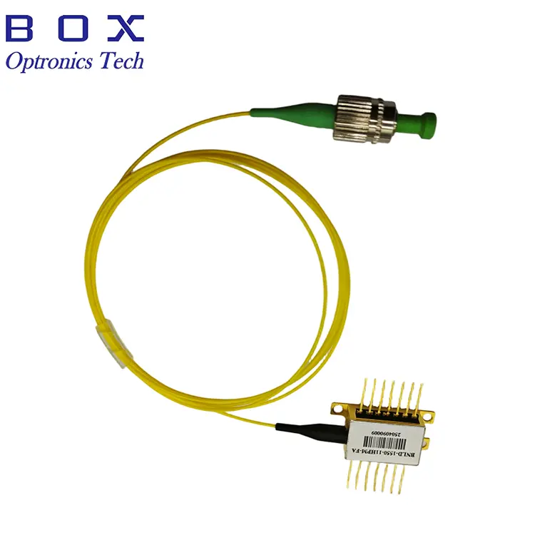 دیود لیزری پروانه ای با پهنای خط باریک 1030 نانومتری 200 میلی وات 100 کیلوهرتز DFB